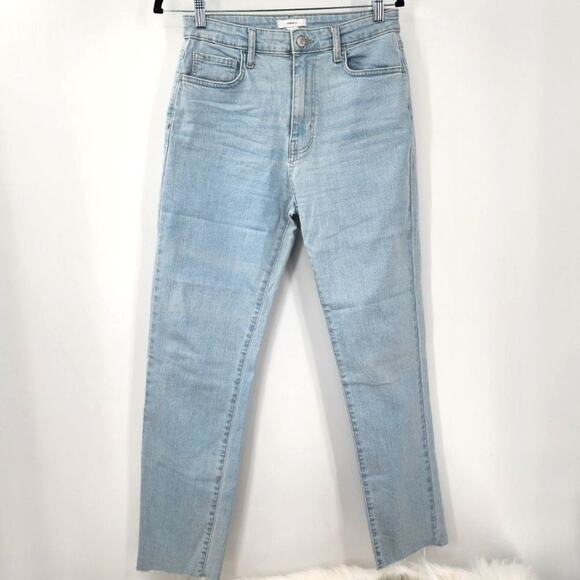 Forever 21 Denim - FOREVER 21 High Waist Raw Hem Skinny Jeans Womens Size 28